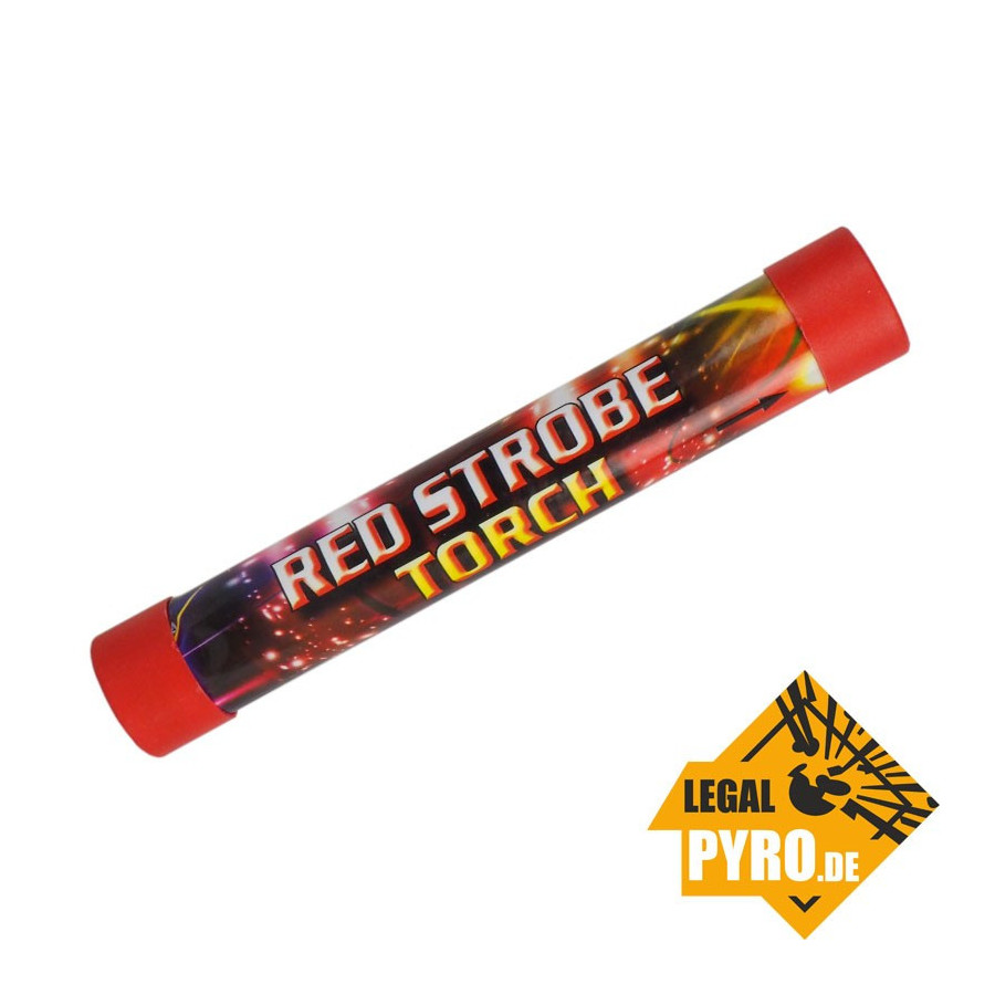 TXF839 Red Strobe Torch
